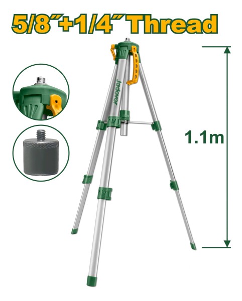 Tripode Para Nivel Laser 1.1m Jadever Jdle9301 - Imagen 3