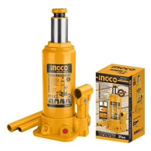 Gato Botella 2 Toneladas Ingco Hbj202 Válvula De Seguridad