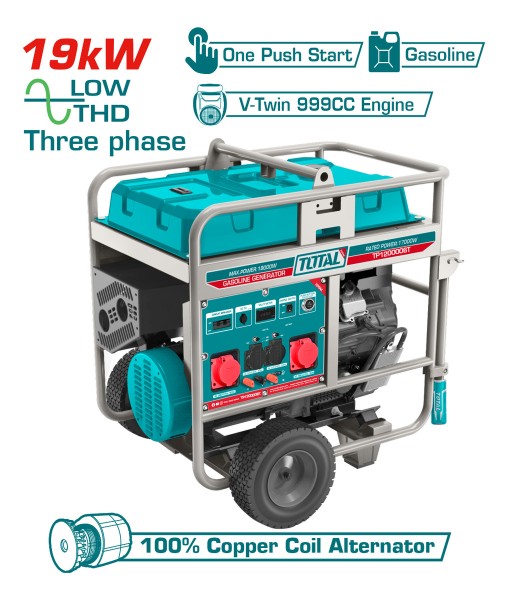 Generador A Nafta 19kw Arranque Electrico Total - Imagen 2