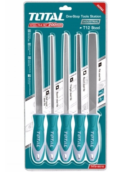 Set De 5 Limas Para Acero Total Tht918516 Línea Industrial - Imagen 2