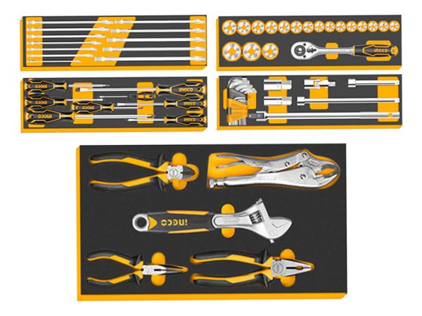 Set Taller 59 Herramientas + Valija Metalica Htcs15591 - Imagen 2