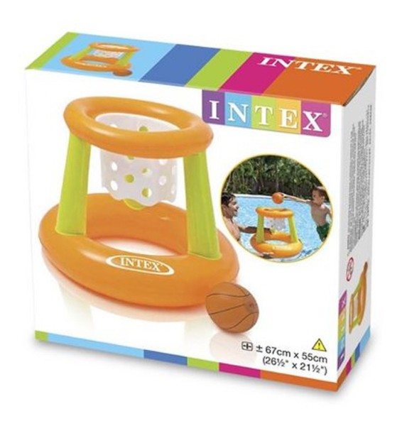 Inflable Juego Piscina Flotador Aro Basket Intex 58504 - Imagen 3