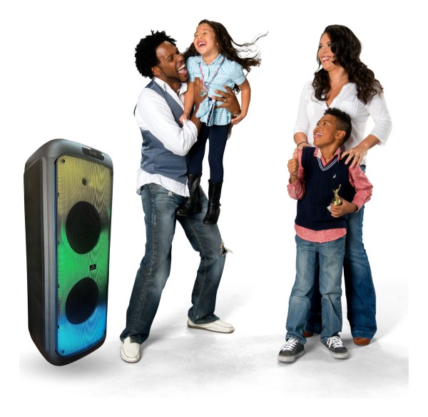 Torre Audio Parlante Fm Usb Mic Litio 8000 Pwpo Karaoke 2x12 - Imagen 6