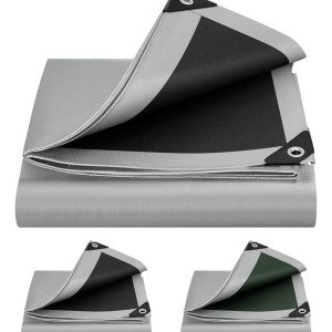 Lona Reforzada Con Protección Uv Gris 6x4 Metros Jadever