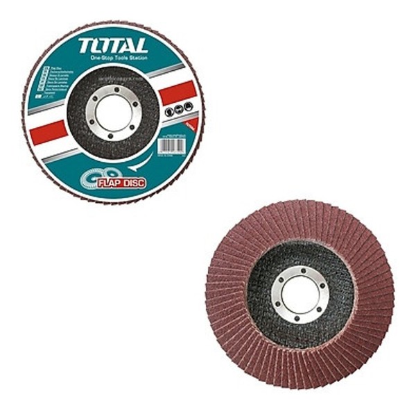 Pack X10 Discos Flap Acero Madera P40 Total Tac631151 - Imagen 3