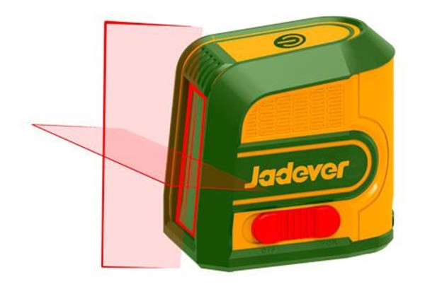 Nivel Láser Autonivelante 15m Rojo 2 Lineas Jadever - Imagen 2
