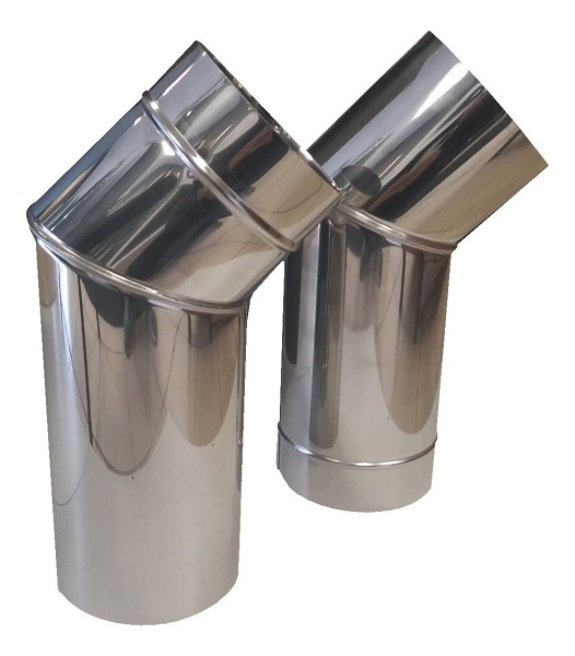 Kit De 2 Codos Para Calefactor 110 Mm - Imagen 2