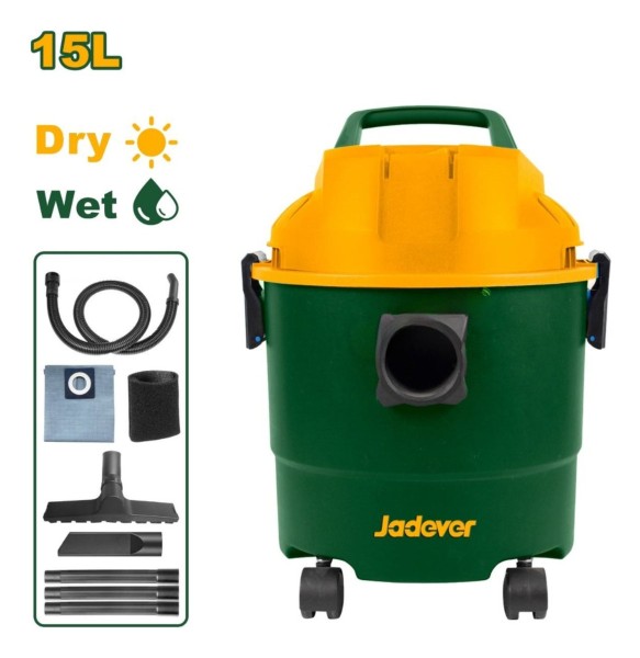 Aspiradora Eléctrica Seco Humedo 1200w 15 Litros Jadever - Imagen 3