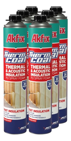 Espuma Aislante Térmica Y Acústica Akfix Thermcoat