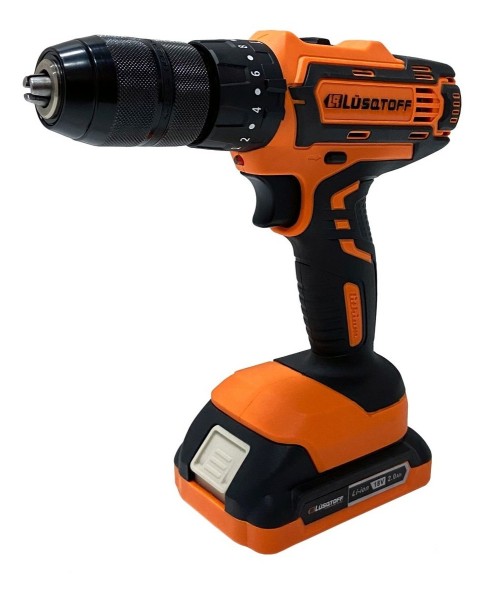 Taladro Atornillador Percutor 13mm Lusqtoff 18v 2 Bat Profes - Imagen 6