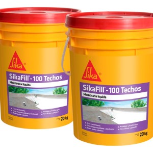 Membrana Líquida Sikafill - 100 Techos 20+20 Kg Colores