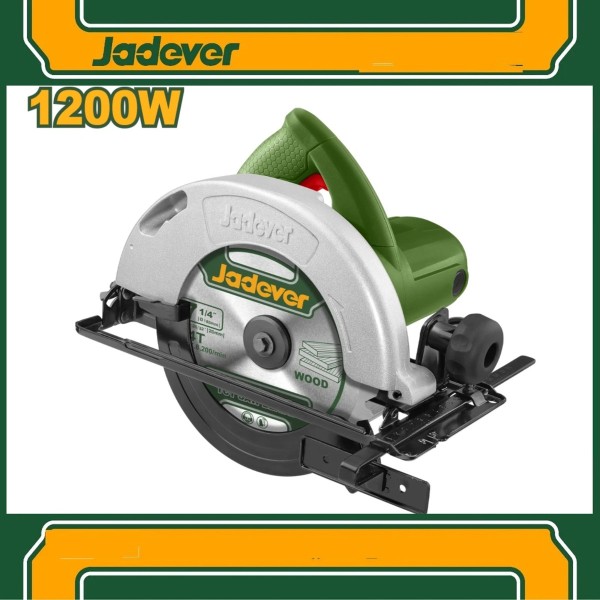 Sierra Circular 1200w 7 1/4 Jadever Jdcw1512001 - Imagen 3