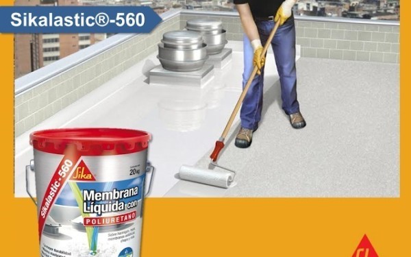 Membrana Liquida Sikalastic 560 Impermeabilizante 20kg Sika - Imagen 3